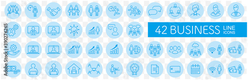 business loyalty icons vector sign