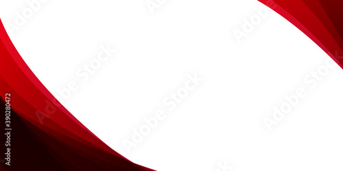 Red black abstract wavy presentation background. Vector illustration design for business presentation, banner, cover, web, flyer, card, poster, game, texture, slide, magazine, and powerpoint. 