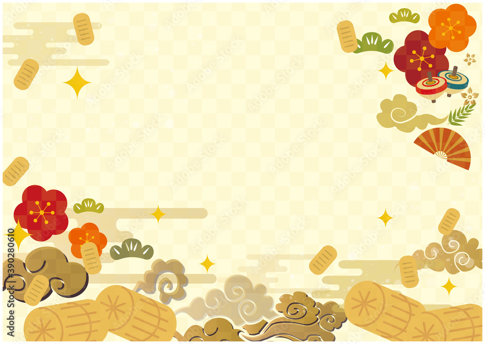 正月背景イラスト Stock Vector Adobe Stock 正月背景イラスト Stock Vector Adobe Stock