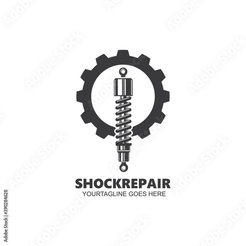 shock absorber icon vector illustration design