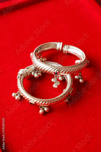 Indian Jewellery Silver Bracelets for kids