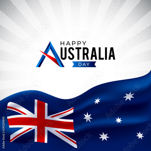 Happy Australia Day Background