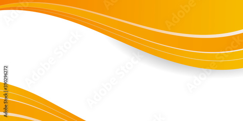Simple yellow orange white abstract presentation background