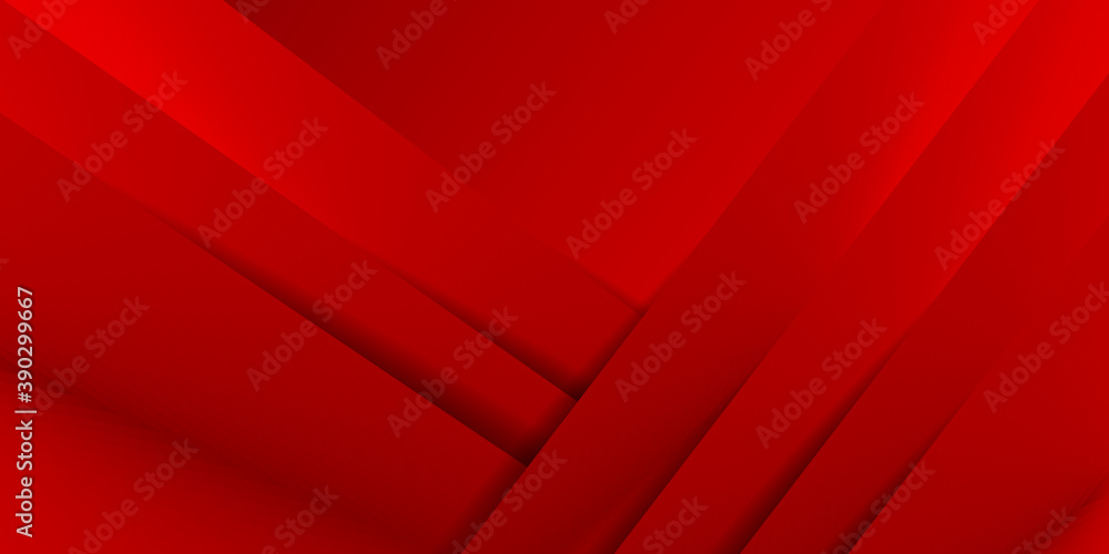 Obraz premium Abstract red vector background with stripes