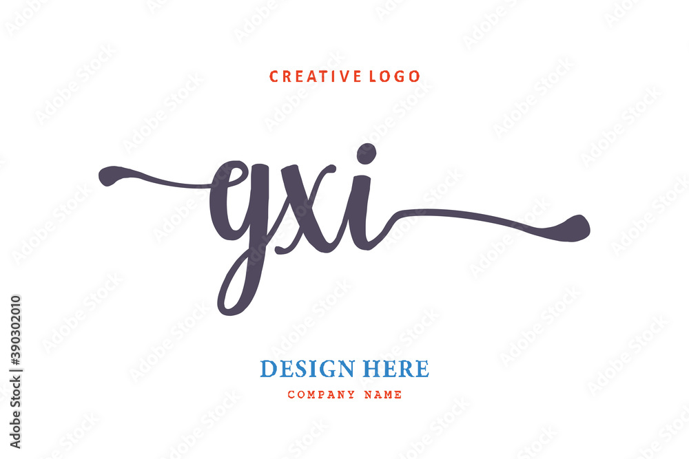 GXI lettering logo is simple, easy to understand and authoritative GXI lettering logo is simple, easy to understand and authoritative