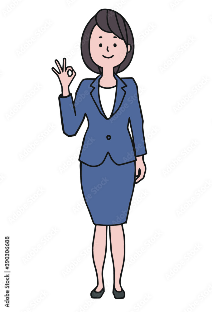 グレーのスーツ OK 女性 グレーのスーツ OK 女性
