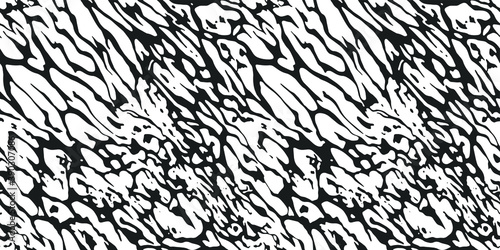 Seamless vector black and white pattern. Geometric background for fabric, textile, wrapping etc.