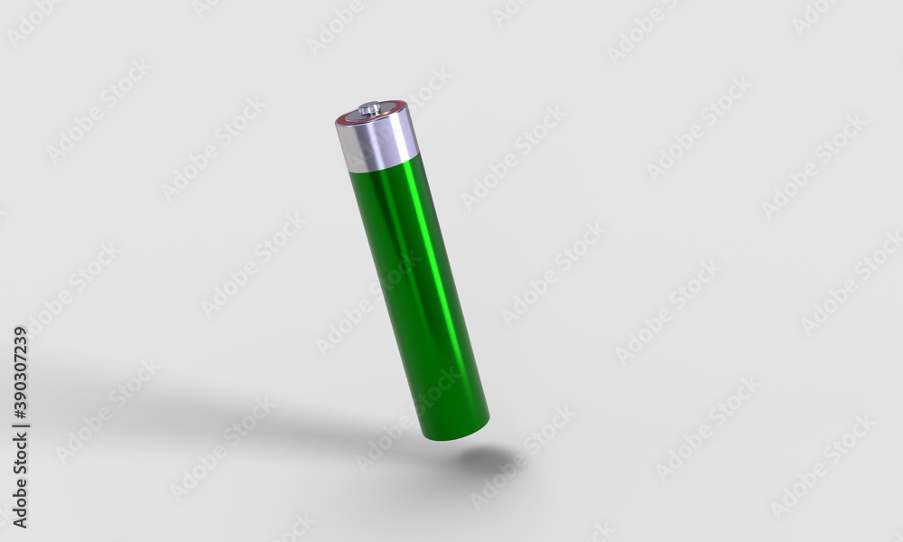 Battery cellular AAA mockup 3d render for product design. Battery cellular AAA mockup 3d render for product design.