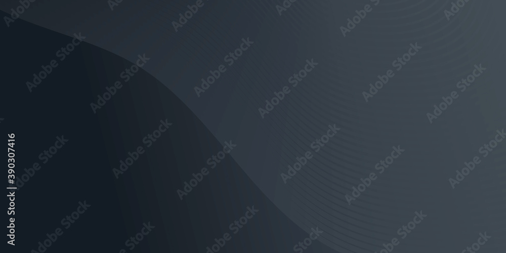 Black abstract background with wavy curve lines for technology background Black abstract background with wavy curve lines for technology background