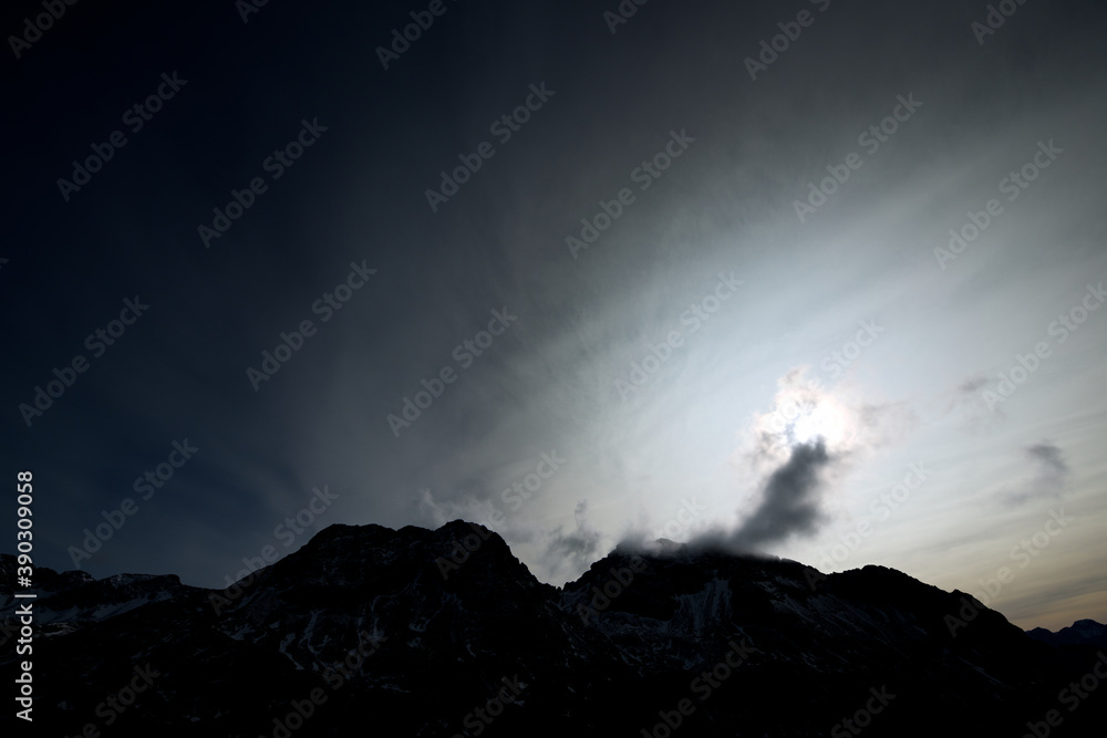 Peak in the Pyrenees Peak in the Pyrenees