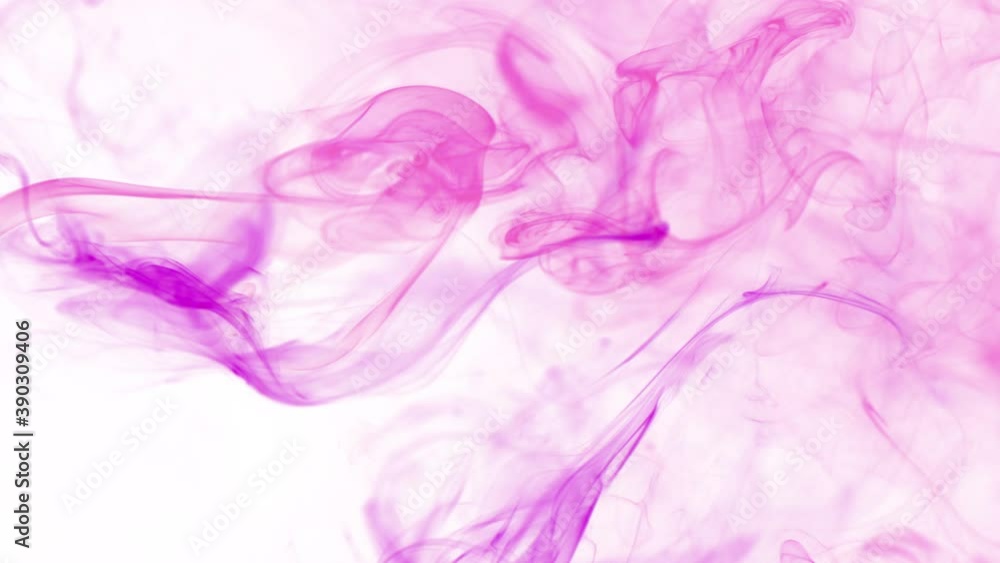 Super Slow Motion Shot of Flowing Violet Smoke Isolated on White Background at 1000fps. Super Slow Motion Shot of Flowing Violet Smoke Isolated on White Background at 1000fps.