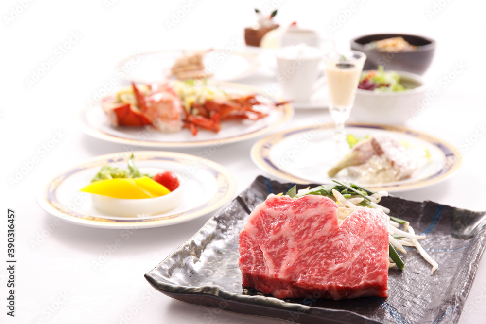 牛肉のコース 牛肉のコース