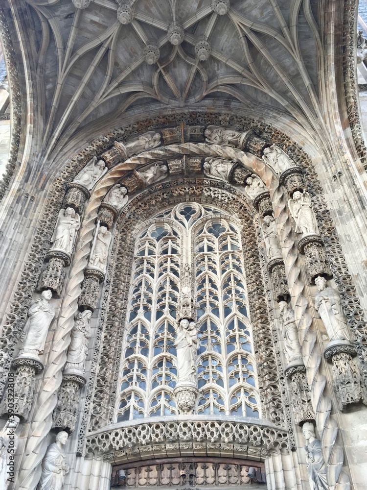 detail of the cathedral in Albi