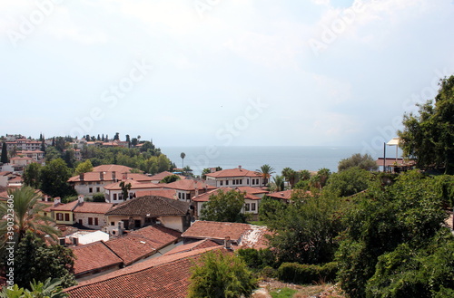 Antalya, top View of the old part of the city