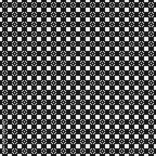 Abstract Cross Pattern Dots Logo generative computational art illustration