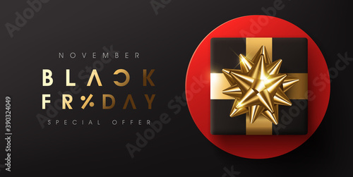 Black friday sale banner layout design template. Advertising Poster design Black friday campaign.