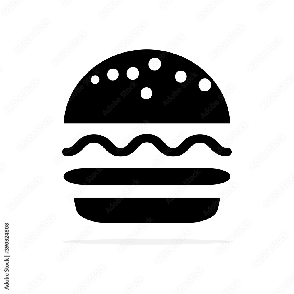 Hamburger icon. Vector concept illustration for design. Hamburger icon. Vector concept illustration for design.
