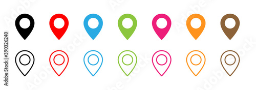 Map Pin Icons