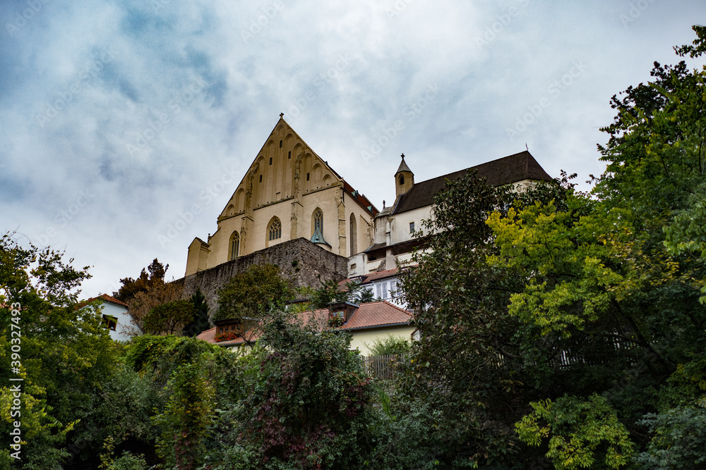 Fototapeta premium histirical city of Znojmo in southern moravia