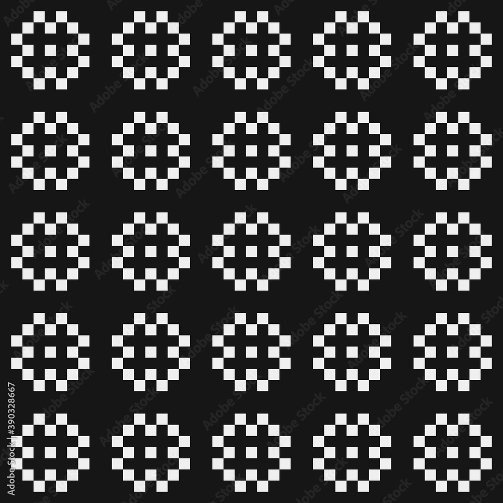 Abstract Cross Pattern Dots Logo generative computational art illustration Abstract Cross Pattern Dots Logo generative computational art illustration