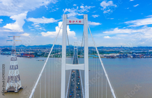 Nansha bridge, Guangzhou City, Guangdong Province, China