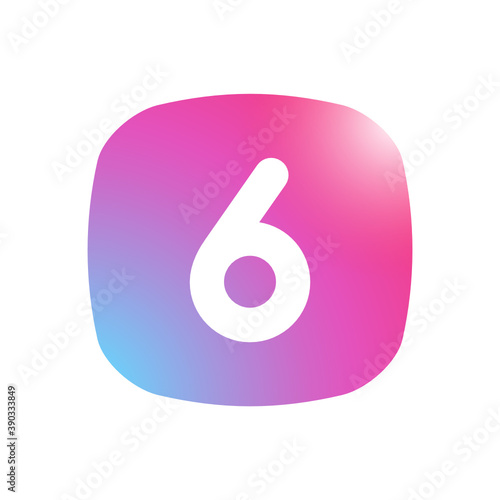 Six - Mobile App Icon