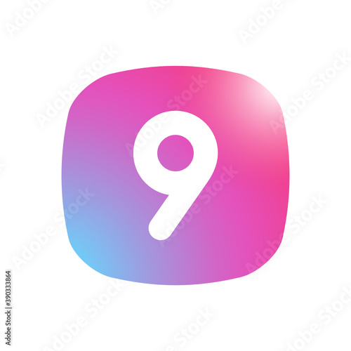 Nine - Mobile App Icon