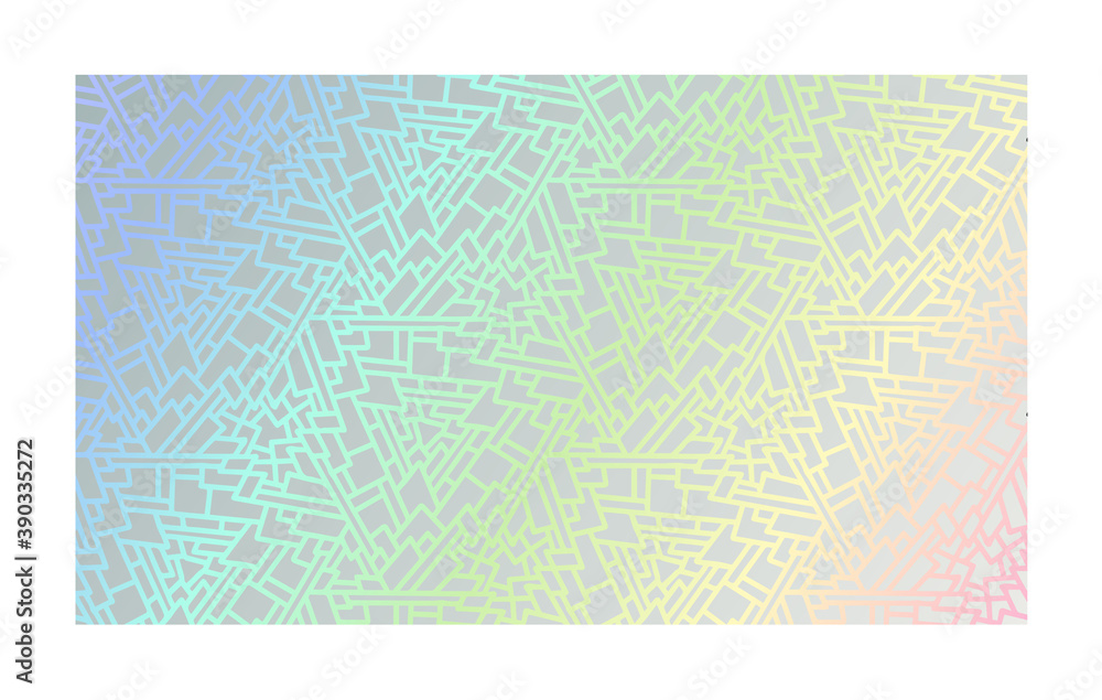 Fototapeta premium Neon holographic geometric background with diagonal gradient