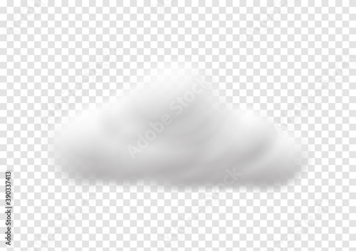 realistic cloud vectors isolated on transparency background ep75 photo