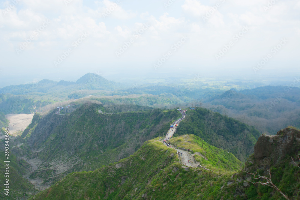 Fototapeta premium Hills View Mount Kelud
