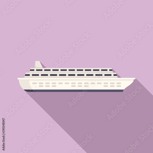 Fototapeta Ocean liner icon