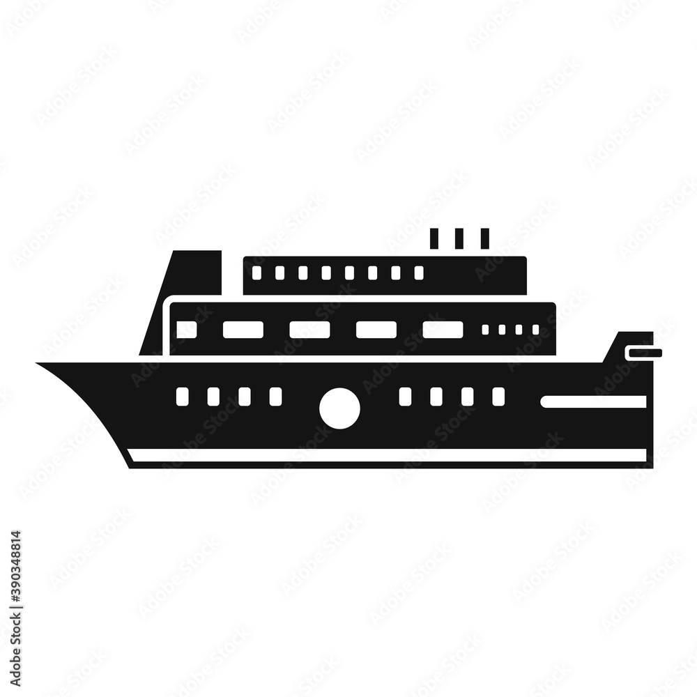 Obraz premium Life travel cruise icon. Simple illustration of life travel cruise vector icon for web design isolated on white background