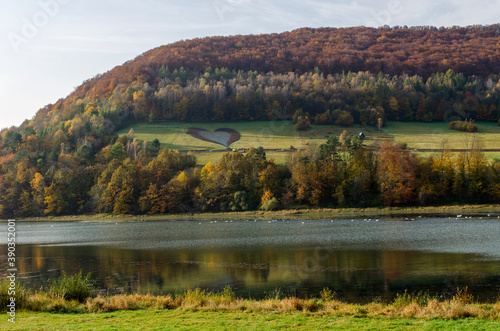Fototapeta Naklejka Na Ścianę i Meble -  Zalew w Myczkowcach - Bieszczady