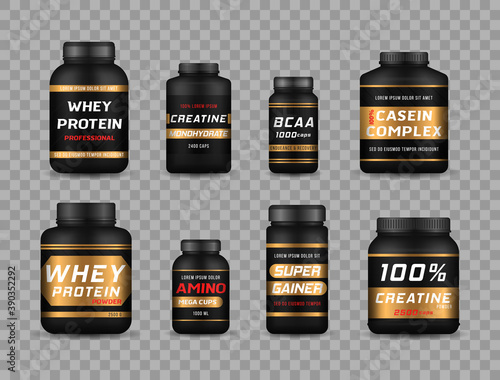 Sport bottle protein.