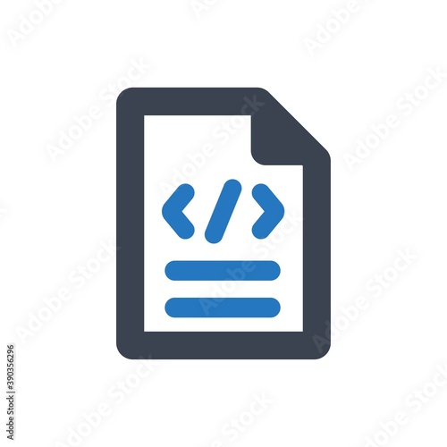 Programming code icon