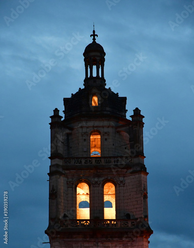 Canvas Print Loches; France - july 15 2020 : Saint Antoine tower