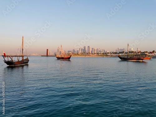 boats in the harbor