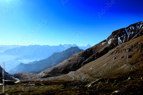 Himalaya mountain landscape at the Manali india