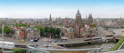 Amsterdam city centre architecture