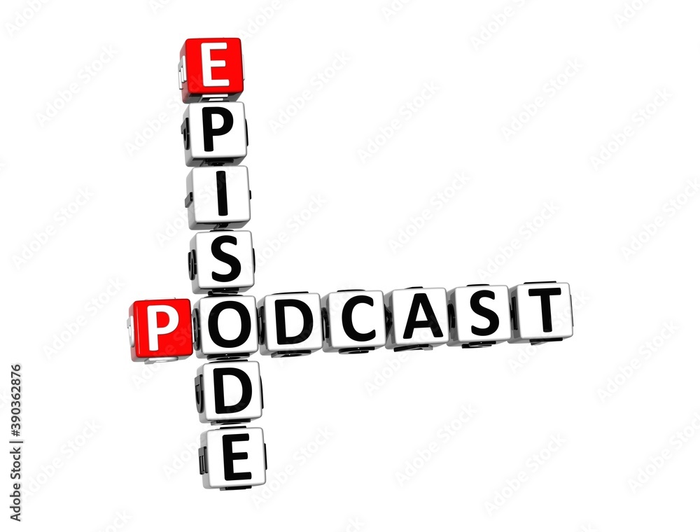 Episode Podcast. White and Red 3D Crossword Puzzle. Episode Podcast. White and Red 3D Crossword Puzzle.