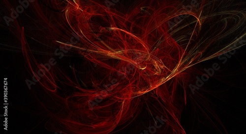 Color abstract fractal - background or textures