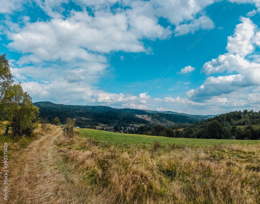 landscape with sky