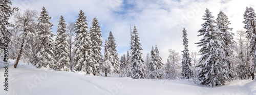 Winter landscape. Zyuratkul national Park, Chelyabinsk region, South Ural, Russia © Anton Buymov