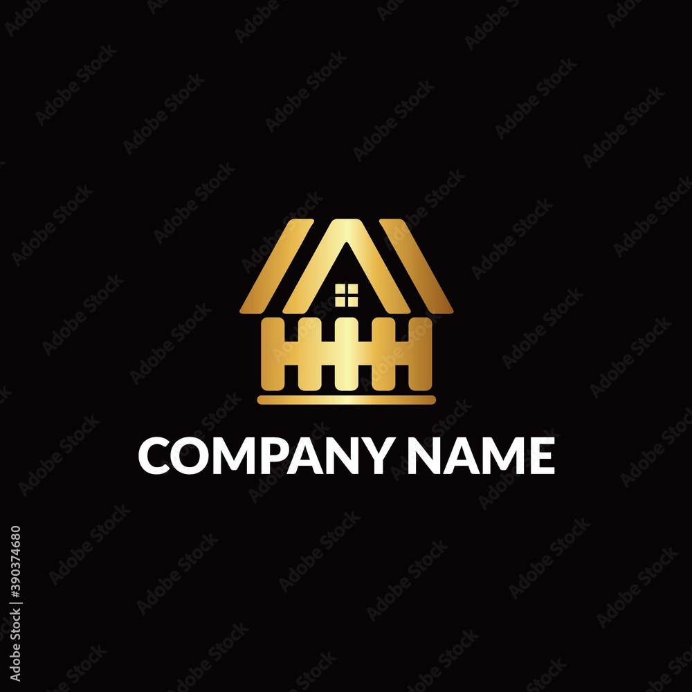 collection of luxury real estate logos suitable for real estate