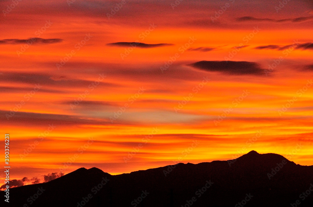 夕焼け雲