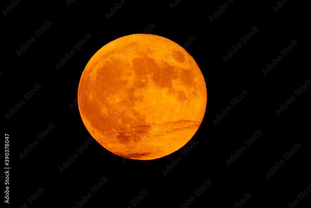 Obraz premium スーパームーン