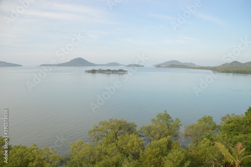 The beautiful islands and beaches of Southern Myanmar / Burma around Kawthaung in Southeast Asia photo