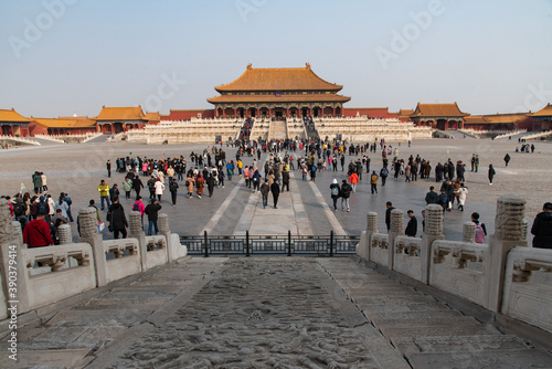 February 2019, Beijing, the Forbidden City. The largest palace in the world for nearly five centuries has served as a home for emperors and their families, as well as a ceremonial and political center