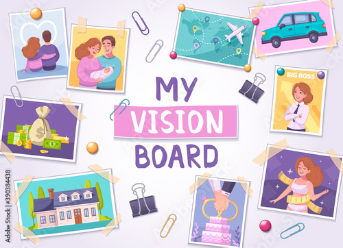 Vision Board Poster
