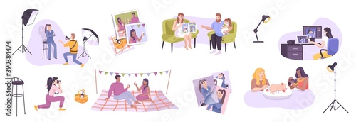 Photography Icons Set